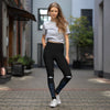 Eyes and waves Yoga Leggings